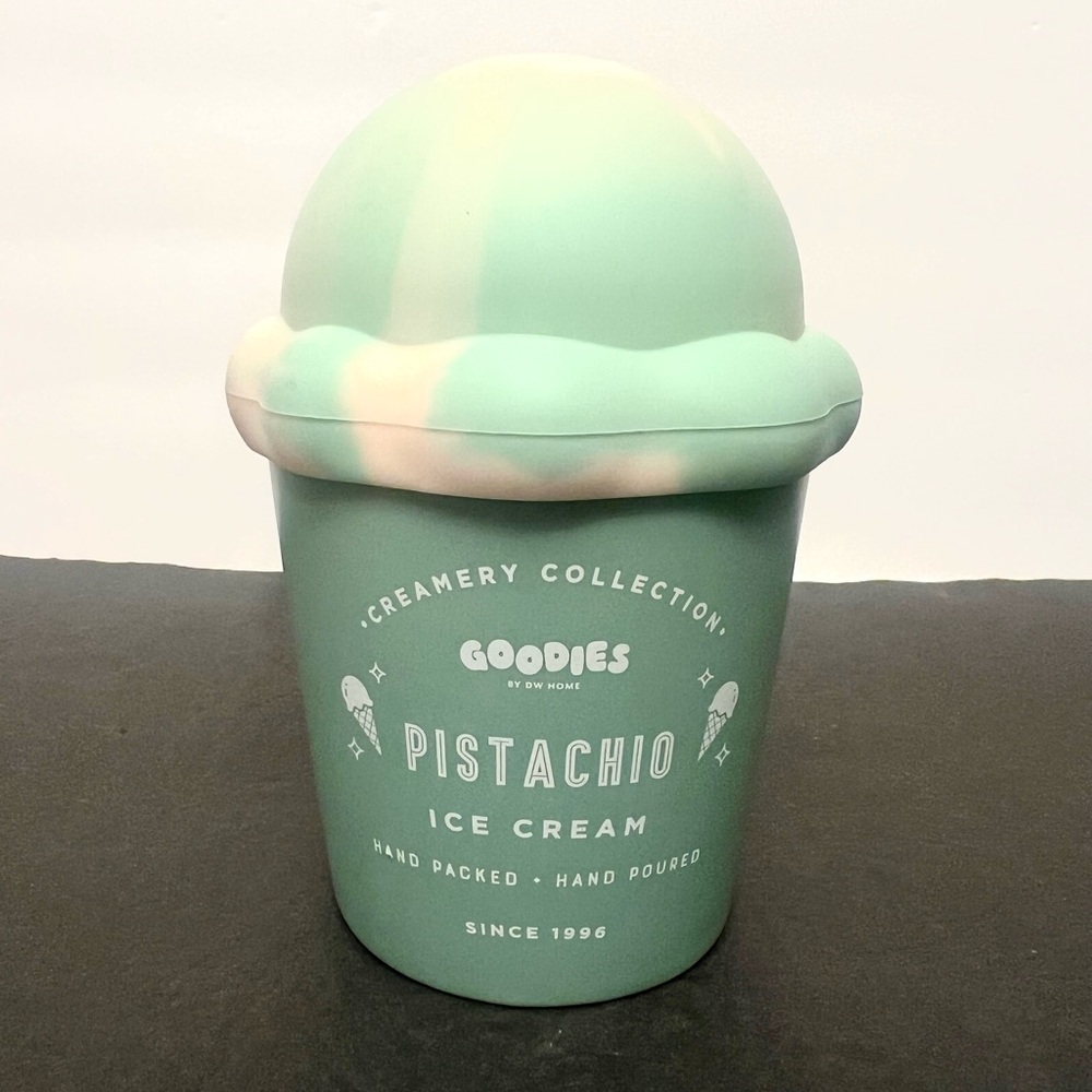 NWT DW Home Goodies Pistachio Ice Cream Candle